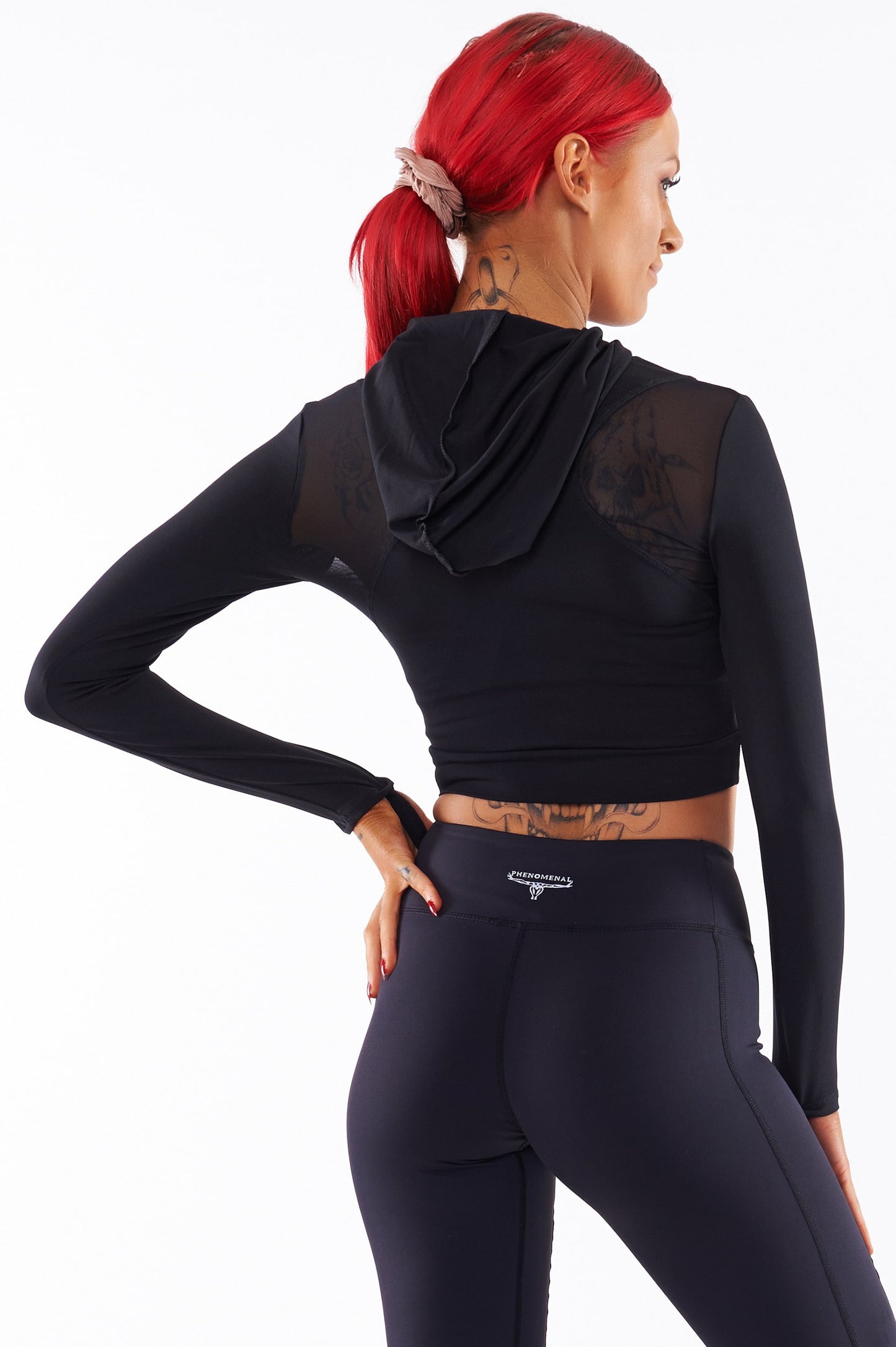 Gym Wear Sale - Glamour Girl Hoodie - Black