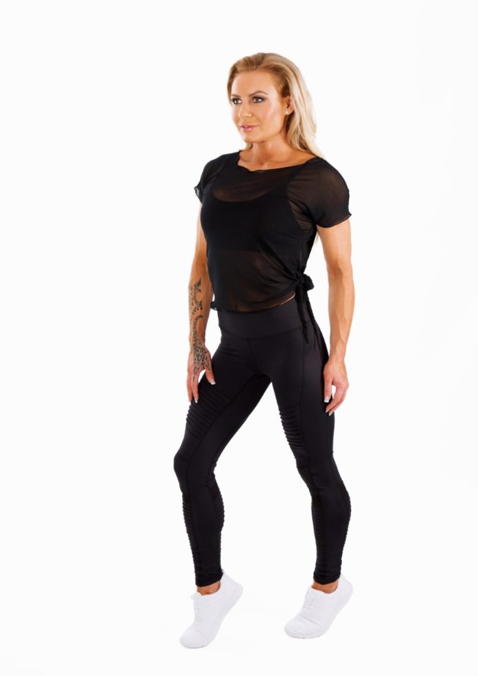 Gym Wear Sale - Risque Tank Top Tee - Black