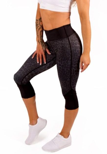 Gym Wear Sale - Leopard Capri