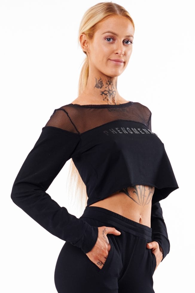 Gym Wear Sale - Women's Luxe Activewear Leisure Set - Black