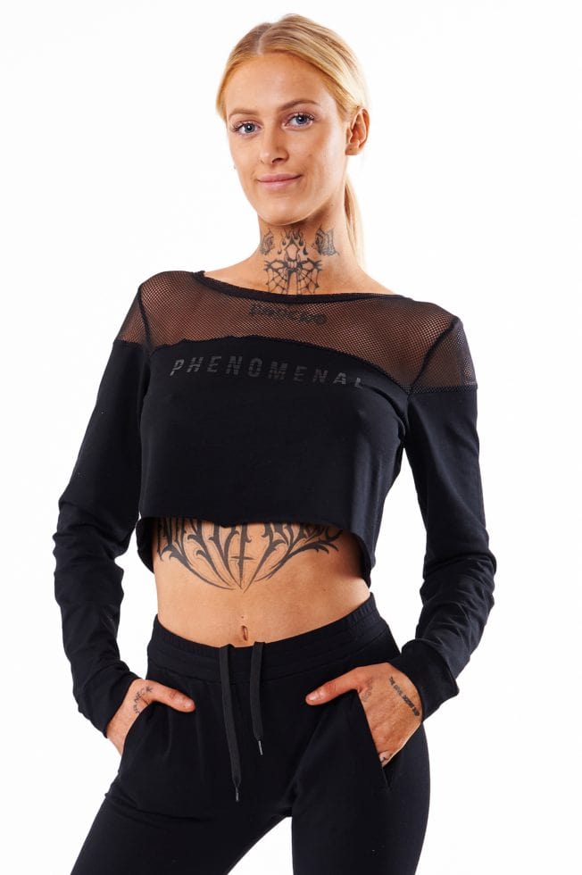 Gym Wear Sale - Women's Luxe Activewear Leisure Set - Black