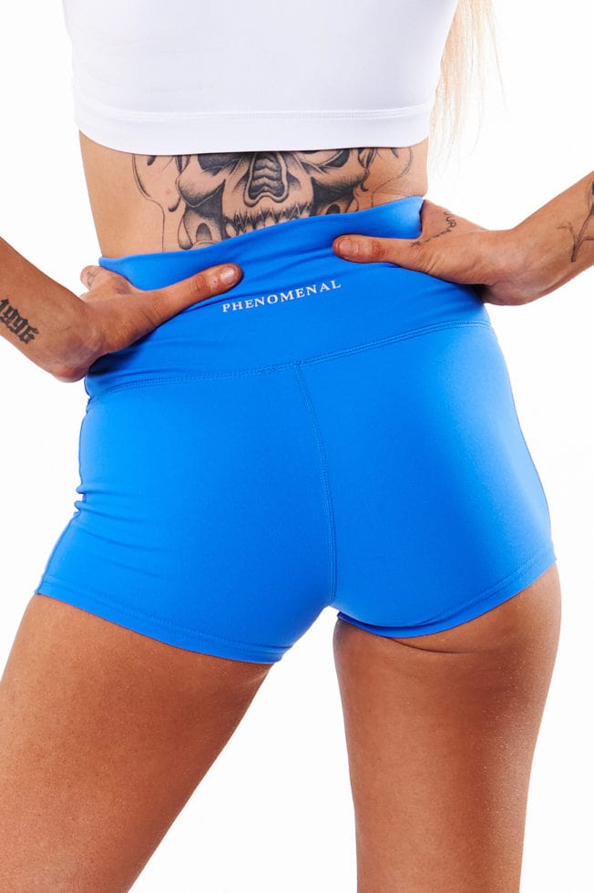 Gym Wear Sale - Electric Blue Booty Short