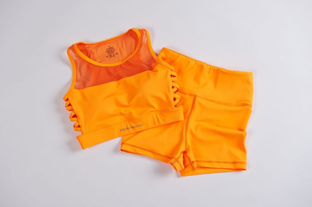 Gym Wear Sale - High Waist Booty Scrunch - Tango