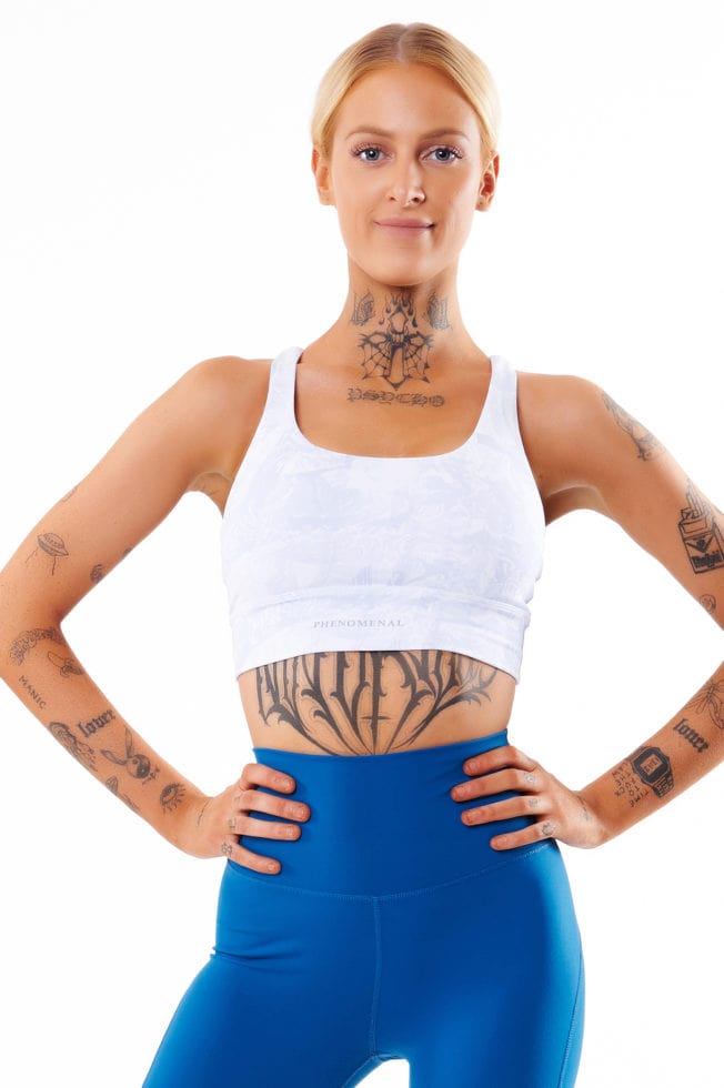 Gym Wear Sale - Marble Me Sports Bra